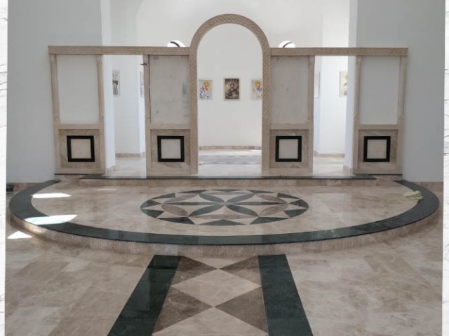 Crkva Svetog Jovana Krstitelja Meljak kameni ikonostas