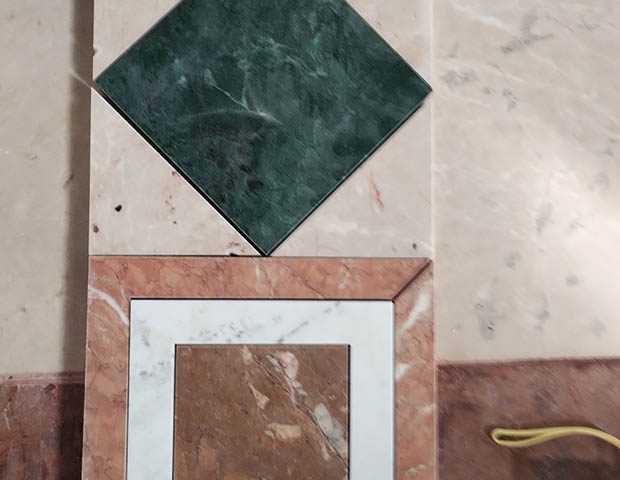 Под са интарзијама црква светог Георгија у Јарку 2