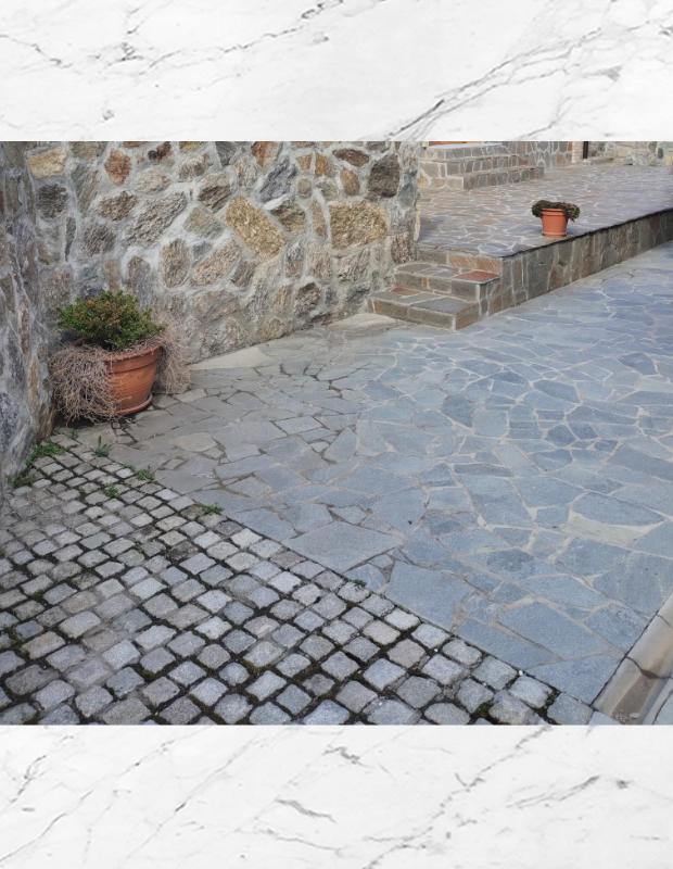Камена стаза поплочавање