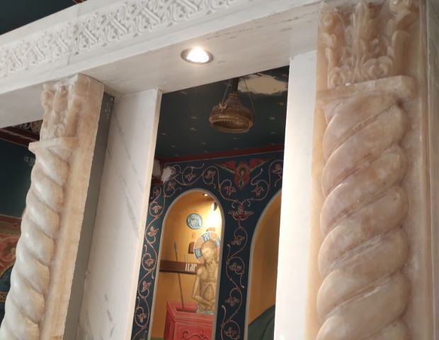 Темплон Параклиса Светог Васкрсења Христовог Централни затвор